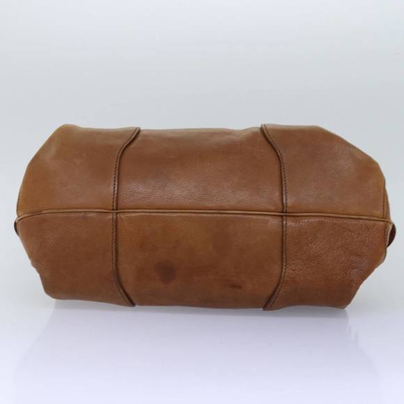 CELINE Shoulder Bag Leather Brown Auth yk12798 - Picture 5 of 16